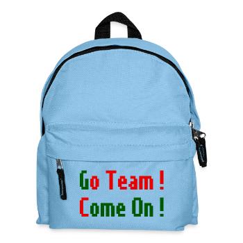Go Team ! - Sac à dos Enfant - bleu clair - Devant