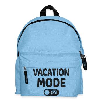 Urlaub Reise - Kinder Rucksack - Hellblau - Vorne