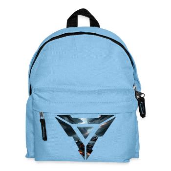 Emblème de la Flotte Galactique – Bataille spatiale futuriste - Sac à dos Enfant - bleu clair - Devant