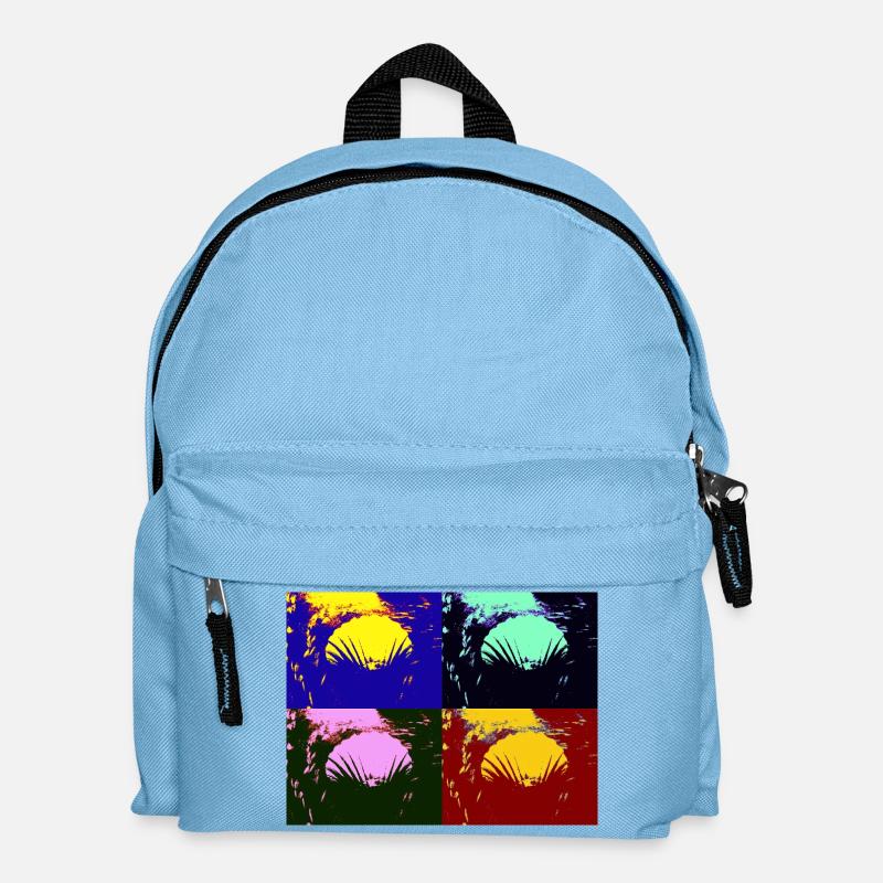 Shell - Kids' Backpack - light blue