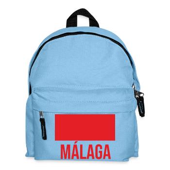 Málaga Cityscape Graphic Tee - Kids' Backpack - light blue - Front