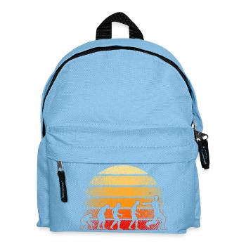 Funny Cricketer Cricket Sports Sayings - Kids' Backpack - light blue - Front