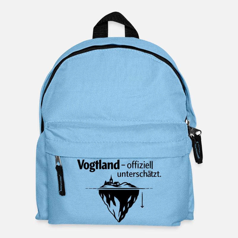 Vogtland - unterschätzt - Kinder Rucksack - Hellblau