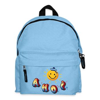 Ahoy Sunshine Carnival - Kids' Backpack - light blue - Front