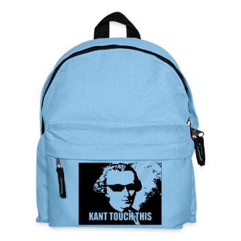 Kant touch this - Kids' Backpack - light blue - Front