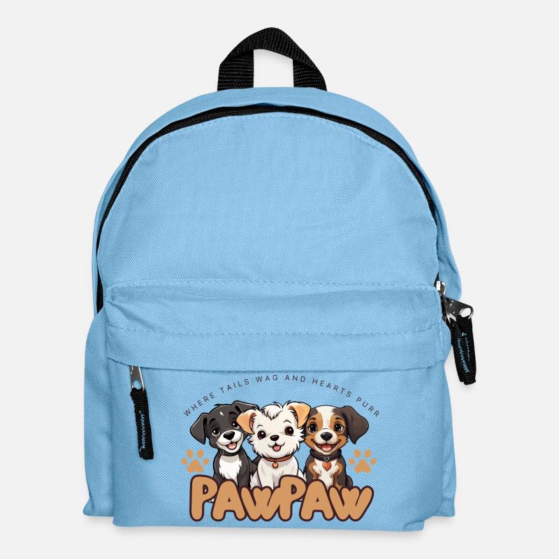 Puppy Love Tee - Kids' Backpack - light blue