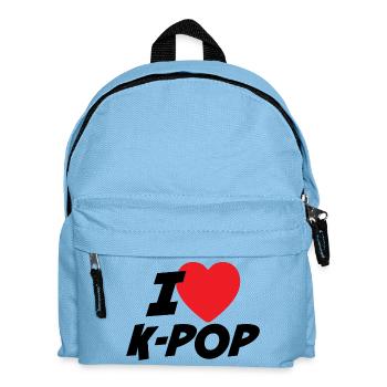 J’adore la K-pop - Sac à dos Enfant - bleu clair - Devant