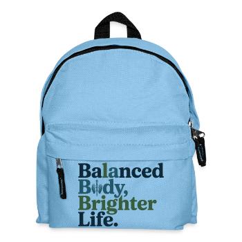 Osteopath Balanced Body Brighter Life Professional - Kids' Backpack - light blue - Front