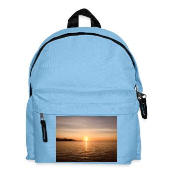 Sunset - Kids' Backpack - light blue - Front