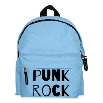Punkrock-Musik-Logo-Design - Kinder Rucksack - Hellblau - Vorne