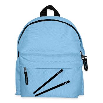 Essstäbchen - Kinder Rucksack - Hellblau - Vorne