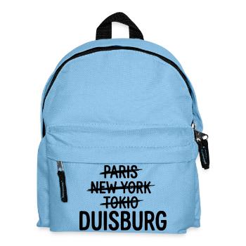 Duisburg, Ruhrpott, Région de la Ruhr Sac de la ville, Mug - Sac à dos Enfant - bleu clair - Devant