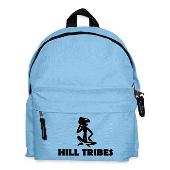 Hill Tribes - Kids' Backpack - light blue - Front