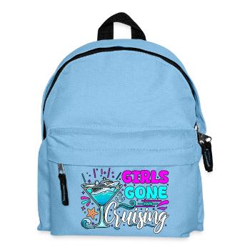 Girls Gone Cruising 2026 Family Vacation Trip - Kids' Backpack - light blue - Front