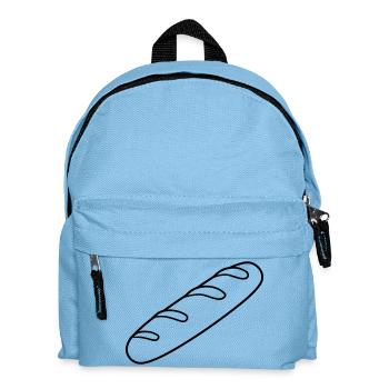 Zauberstab - Kinder Rucksack - Hellblau - Vorne