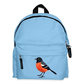 Oiseau Bullfinch - Sac à dos Enfant - bleu clair - Devant
