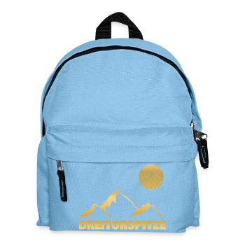 Dreitorspitze - Kinder Rucksack - Hellblau - Vorne