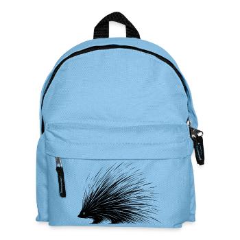 porcupine - Kids' Backpack - light blue - Front