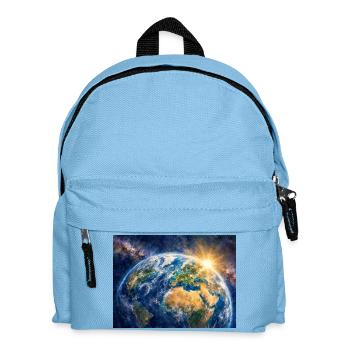 Earth at sunrise - Kids' Backpack - light blue - Front