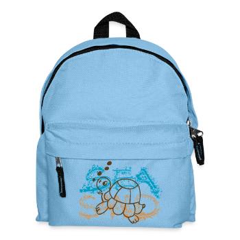 Turtle - Kids' Backpack - light blue - Front