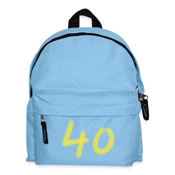40th Anniversary Brushstroke - Kids' Backpack - light blue - Front