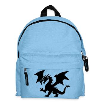 Dragon - Kinder Rucksack - Hellblau - Vorne