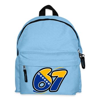 67 Bosnia Edition - Kids' Backpack - light blue - Front