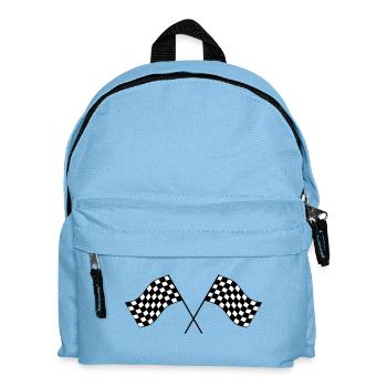 Race - Kinder Rucksack - Hellblau - Vorne