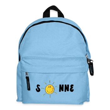 Sonne Sonnenschein - Kinder Rucksack - Hellblau - Vorne
