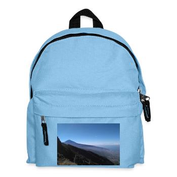 Blick auf Vulkan Telde, Teneriffa - Kinder Rucksack - Hellblau - Vorne