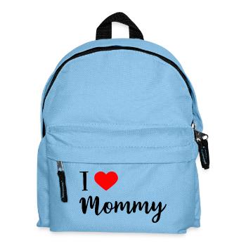i love mommy - Kids' Backpack - light blue - Front