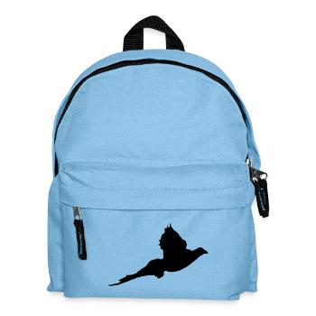 T-shirt "faisan" personnalisable avec votre texte - Sac à dos Enfant - bleu clair - Devant