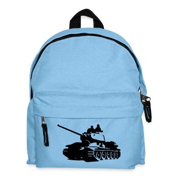 Tank T-34 - Sac à dos Enfant - bleu clair - Devant