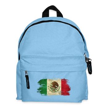 Mexico Vintage Flag / Gift Mexico - Kids' Backpack - light blue - Front