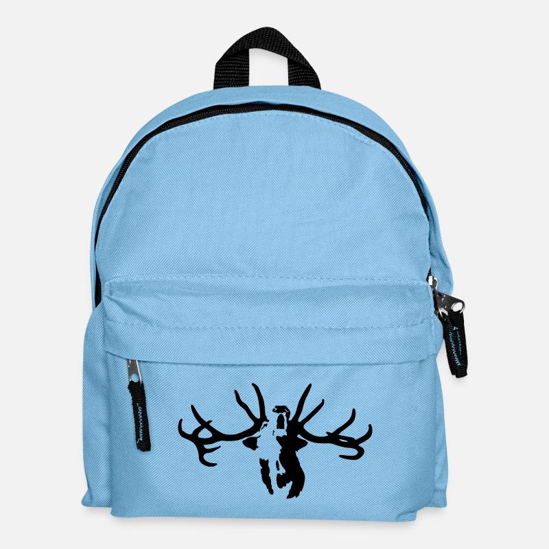 cerf - Sac à dos Enfant - bleu clair