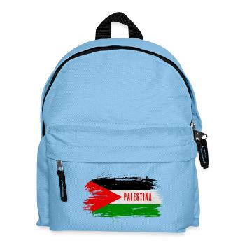 Palestine Flag / Gift - Kids' Backpack - light blue - Front