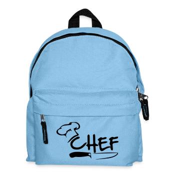 Chef - Kids' Backpack - light blue - Front