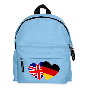 L’amitié germano-britannique - Sac à dos Enfant - bleu clair - Devant