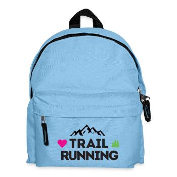 J’adore le Trail Running - Sac à dos Enfant - bleu clair - Devant