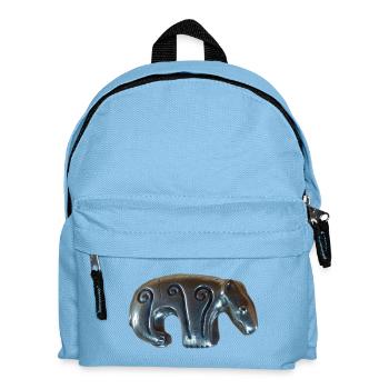 Kalevala silver bear - Kids' Backpack - light blue - Front