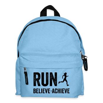 Marathon - Courir. Croire. Accomplir. - Sac à dos Enfant - bleu clair - Devant
