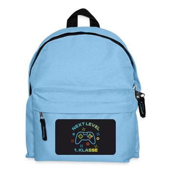 Manette de jeu - Niveau supérieur de 1re classe - Sac à dos Enfant - bleu clair - Devant