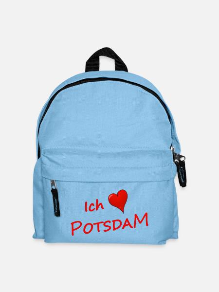 ICH LIEBE POTSDAM - Kinder Rucksack - Hellblau