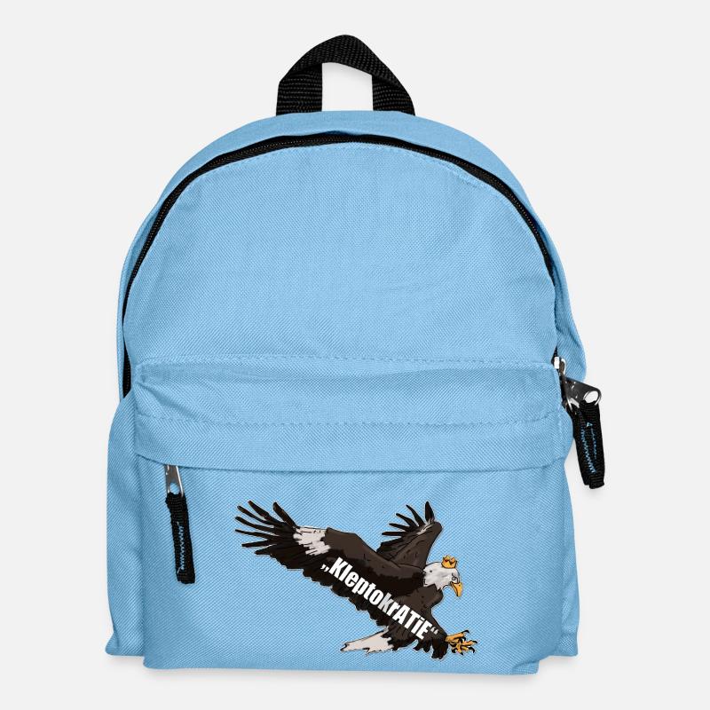 ADLER - Kinder Rucksack - Hellblau