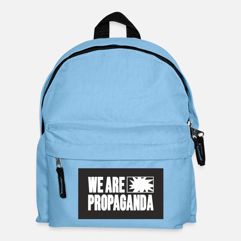 Wir sind Propaganda - Kinder Rucksack - Hellblau