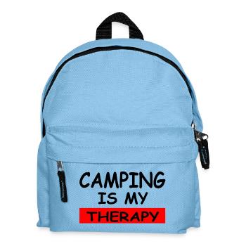 Camping - Kids' Backpack - light blue - Front