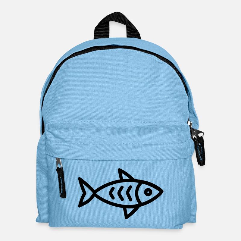 hareng - Sac à dos Enfant - bleu clair