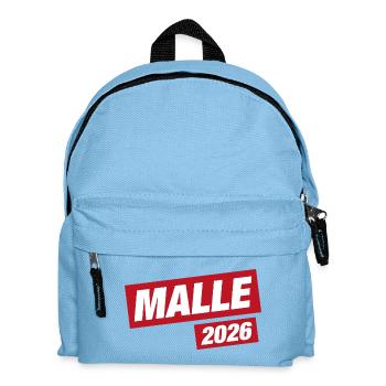 Malle 2026 - Kids' Backpack - light blue - Front