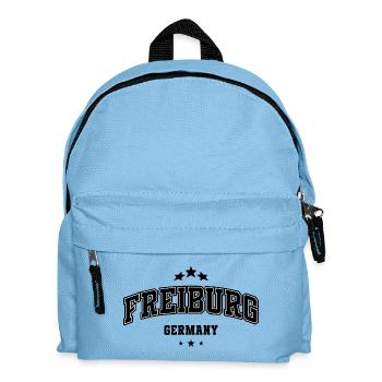 Freiburg – Classic College Typography - Kids' Backpack - light blue - Front