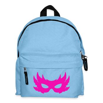 Venetian Mask - Kids' Backpack - light blue - Front
